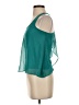 Mudd 100% Polyester Teal Sleeveless Top Size XS - photo 5
