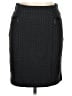 Alfani Chevron-herringbone Black Formal Skirt Size 8 Petite - photo 1