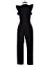 French Connection Solid Black Jumpsuit Size 2 - photo 2
