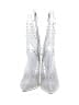 Azalea Wang Silver Boots Size 8 1/2 - photo 2