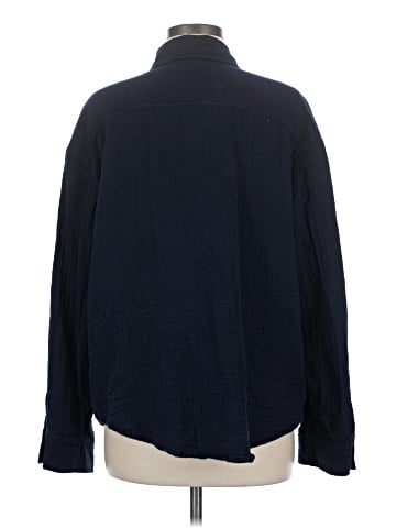 DONNI Long Sleeve Button-Down Shirt (view 2)