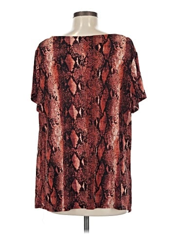 Jaclyn Smith Short Sleeve Blouse (view 2)