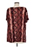 Jaclyn Smith Burgundy Short Sleeve Blouse Size XL - photo 2