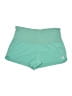 Roxy Solid Green Athletic Shorts Size L - photo 1