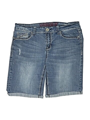 Hydraulic Denim Shorts (view 1)