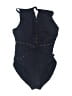 Magicsuit Stars Black One Piece Swimsuit Size 12 - photo 1
