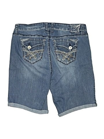 Hydraulic Denim Shorts (view 2)