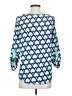 Annabelle 100% Polyester Blue 3/4 Sleeve Blouse Size S - photo 2