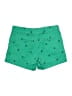British Khaki Print Green Shorts Size 2 - photo 2