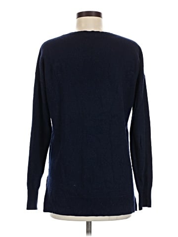 Aqua Cashmere Pullover Sweater (view 2)