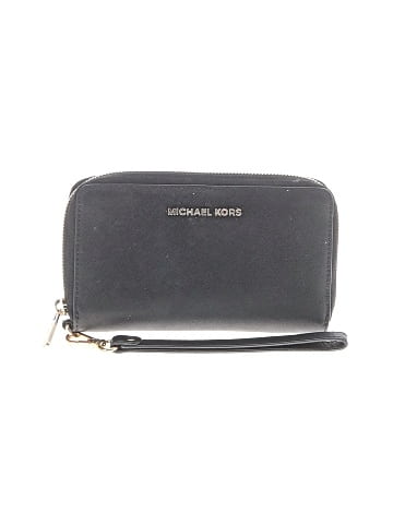 MICHAEL Michael Kors Leather Wristlet (view 1)