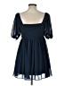 Mi ami 100% Polyester Blue 3/4 Sleeve Top Size L - photo 2