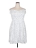 Gap 100% Rayon Polka Dots White Casual Dress Size 20 - photo 1