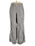 Athleta 100% Linen Chevron-herringbone Gray Linen Pants Size 10 - photo 1