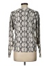 Minnie Rose Animal Print Silver Pullover Sweater Size L - photo 2