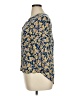 Pale Sky 100% Rayon Gold 3/4 Sleeve Blouse Size XL - photo 5