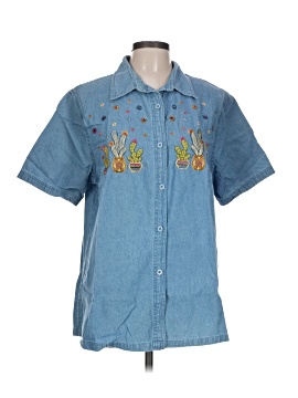 Assorted Brands Short Sleeve Button Down Shirt