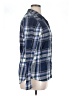SO 100% Cotton Plaid Blue Long Sleeve Button-Down Shirt Size XL - photo 4