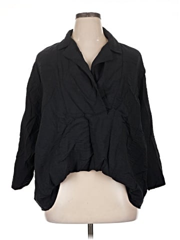 By Anthropologie 3/4 Sleeve Button-Down Shirt (view 1)
