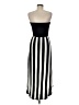 Forever 21 Stripes Black Casual Dress Size M - photo 2