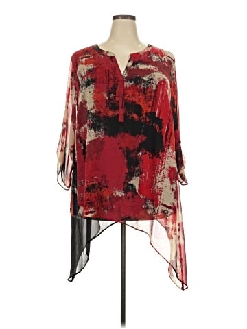 Catherines 3/4 Sleeve Blouse (view 1)