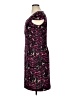 Madison Leigh Print Purple Cocktail Dress Size 16 - photo 5
