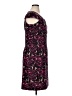 Madison Leigh Print Purple Cocktail Dress Size 16 - photo 4