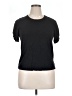 Sanctuary Black Short Sleeve Top Size XL - photo 1