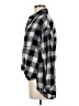 Old Navy 100% Cotton Plaid Black Long Sleeve Button-Down Shirt Size M - photo 5