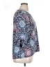 Croft & Barrow Blue 3/4 Sleeve Blouse Size XL Petite - photo 4
