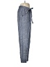 Max Studio Chevron-herringbone Blue Linen Pants Size M - photo 4