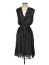 Max Studio 100% Polyester Solid Gray Casual Dress Size S - photo 1