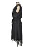 Max Studio 100% Polyester Solid Gray Casual Dress Size S - photo 5