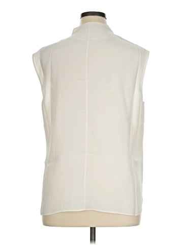 Lafayette 148 New York Sleeveless Silk Top (view 2)
