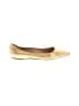 Stuart Weitzman Graphic Gold Flats Size 7 1/2 - photo 1
