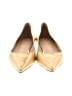 Stuart Weitzman Graphic Gold Flats Size 7 1/2 - photo 2