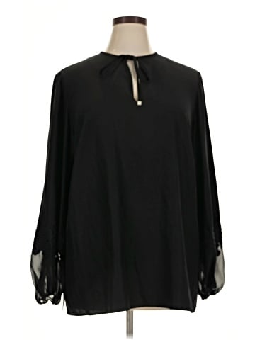 Lafayette 148 New York Long Sleeve Blouse (view 1)
