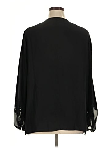 Lafayette 148 New York Long Sleeve Blouse (view 2)