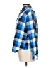 Riders by Lee Plaid Blue Long Sleeve Button-Down Shirt Size L - photo 5