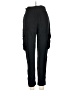Shinestar 100% Rayon Black Cargo Pants Size M - photo 2