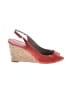 Michael Kors Collection Color Block Red Orange Wedges Size EU 40 - photo 1