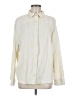 DONNI 100% Cotton Ivory Long Sleeve Button-Down Shirt Size M - photo 1