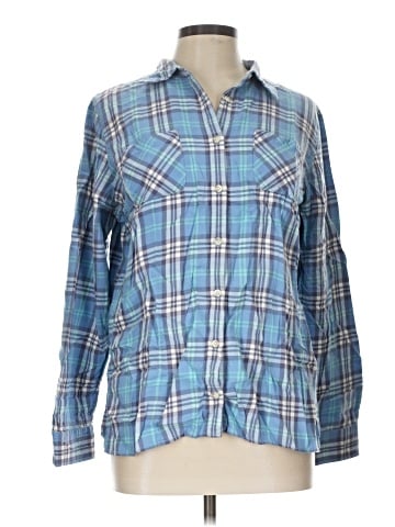 L.L.Bean Long Sleeve Button-Down Shirt (view 1)
