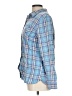 L.L.Bean Plaid Blue Long Sleeve Button-Down Shirt Size L - photo 5