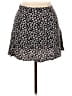 Wrapper 100% Rayon Hearts Black Casual Skirt Size 14 - photo 1