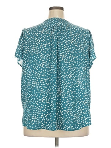 Monday Fun Short Sleeve Blouse (view 2)