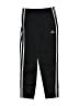 Adidas 100% Polyester Black Track Pants Size 6X - photo 1
