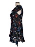 Papillon 100% Polyester Floral Blue Casual Dress Size M (estimated) - photo 5