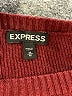 Express Burgundy Pullover Sweater Size M - photo 7