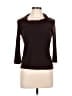 Susan Lawrence Brown 3/4 Sleeve Top Size M (petite) - photo 1